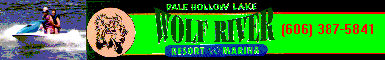 [Wolf River Resort and Marina Banner]